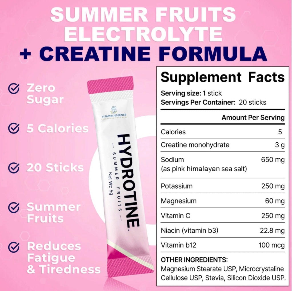 HYDROTINE™ — Elite Hydration & Performance Formula (Summer Fruits)