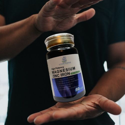 Magnesium zinc iron & vit d3 (high potency)