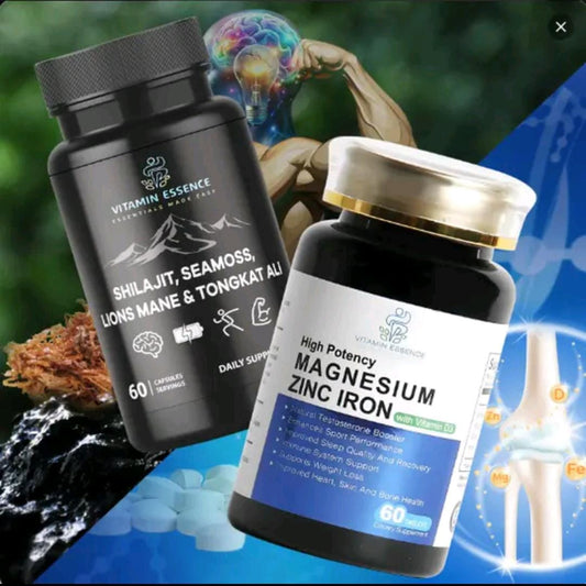 Vigour Bundle (Shilajit 4 in 1 + Magnesium 4 in 1)